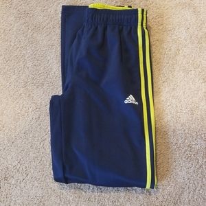 Adidas boys 14-16 athletic fleece line pant